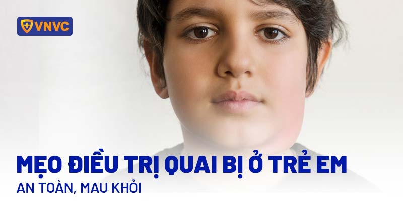 điều trị quai bị ở trẻ em